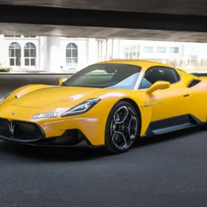 Maserati MC20 Yellow