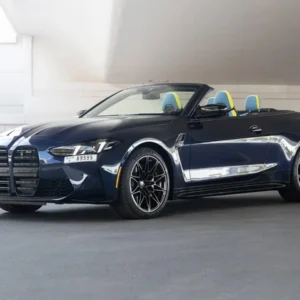 BMW M4 Convertible Blue