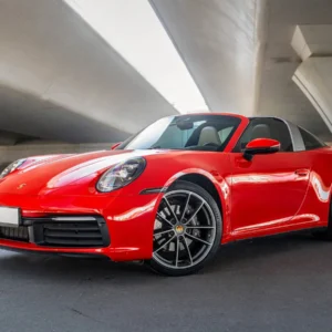 Porsche 911 Targa 4 Red